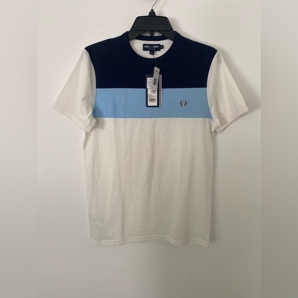 Men’s Fred Perry Colorblock T-Shirt - Casual Streetwear - Picture 5 of 16